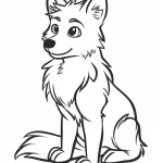 coloriage Chien pour enfants à télécharger