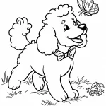coloriage Chien gratuit à imprimer