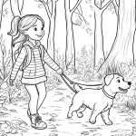 coloriage Chien d