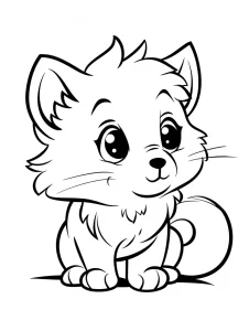 coloriage Chien à imprimer pdf gratuit