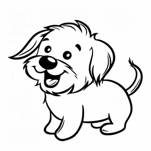 coloriage Chien d