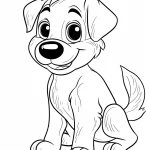 coloriage Chien et dessin a imprimer
