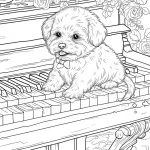 coloriage Chien pour enfant de 3 ans