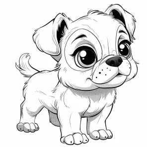 coloriage Chien et dessin a imprimer