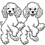 coloriage Chien pour enfant a imprimer gratuit