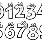 coloriage Chiffre pour enfants