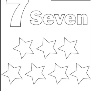 coloriage Chiffre a imprimer pour enfant de 4 ans