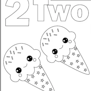 coloriage Chiffre pour enfant gratuit