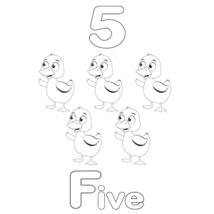 coloriage Chiffre à imprimer gratuitement