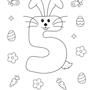 coloriage Chiffre pour enfant