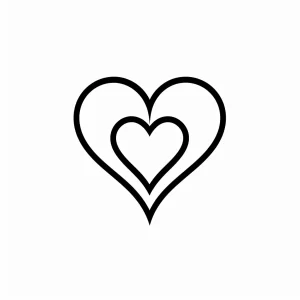 coloriage Coeur à imprimer pdf gratuit