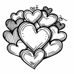 coloriage Coeur a imprimer pour enfant de 4 ans