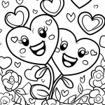 coloriage Coeur à imprimer gratuitement