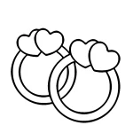 coloriage Coeur à imprimer pour enfant de 2 ans