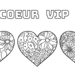 imprimer coloriage Coeur pour enfant