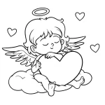 coloriage Coeur a imprimer gratuit