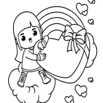 coloriage Coeur a imprimer gratuit