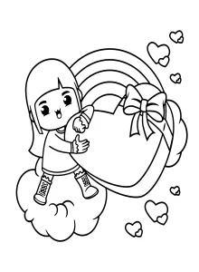 coloriage Coeur a imprimer gratuit
