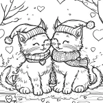coloriage Coeur pour enfant de à imprimer