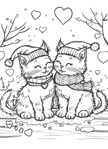 coloriage Coeur pour enfant de à imprimer