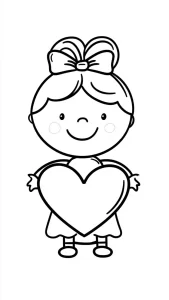 coloriage Coeur et dessins