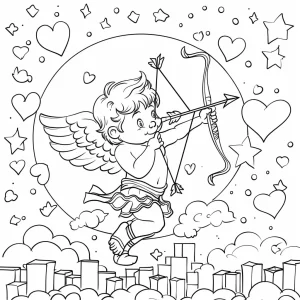 coloriage Coeur et dessins