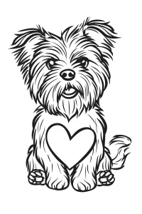 coloriage Coeur à imprimer pdf gratuit