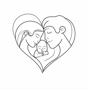 coloriage Coeur gratuit a imprimer