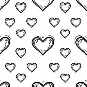coloriage Coeur a colorier en ligne gratuitement