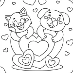 imprimer coloriage Coeur _1 gratuit