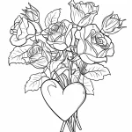 coloriage Coeur gratuit