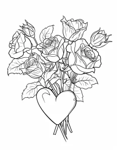 coloriage Coeur gratuit