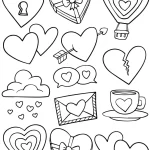 coloriage Coeur _1 à imprimer pdf gratuit