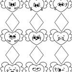coloriage Coeur a imprimer gratuit