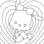 coloriage Coeur a imprimer pour enfant de 4 ans