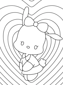 coloriage Coeur a imprimer pour enfant de 4 ans