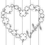 coloriage Coeur à imprimer pdf gratuit