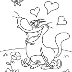 image pour coloriage Coeur enfant