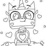 coloriage Coeur pour enfant de 5 ans