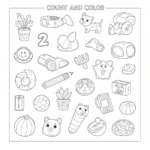 télécharger coloriage Compte et Colorie gratuit
