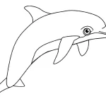 coloriage Dauphin à imprimer