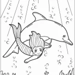 coloriage Dauphin pour enfants a imprimer