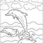 coloriage Dauphin pour enfant de 10 ans