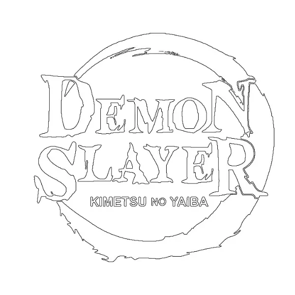 Tranh tô màu Demon Slayer