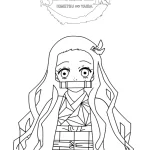 coloriage Demon Slayer pour enfant