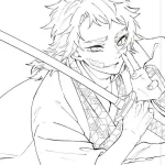 coloriage Demon Slayer en ligne