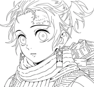 coloriage Demon Slayer et dessins