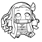 coloriage Demon Slayer à imprimer pour enfant de 12 ans