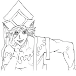 coloriage Demon Slayer pour enfant de 3 ans