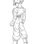 coloriage Dragon Ball Z à imprimer pdf gratuit